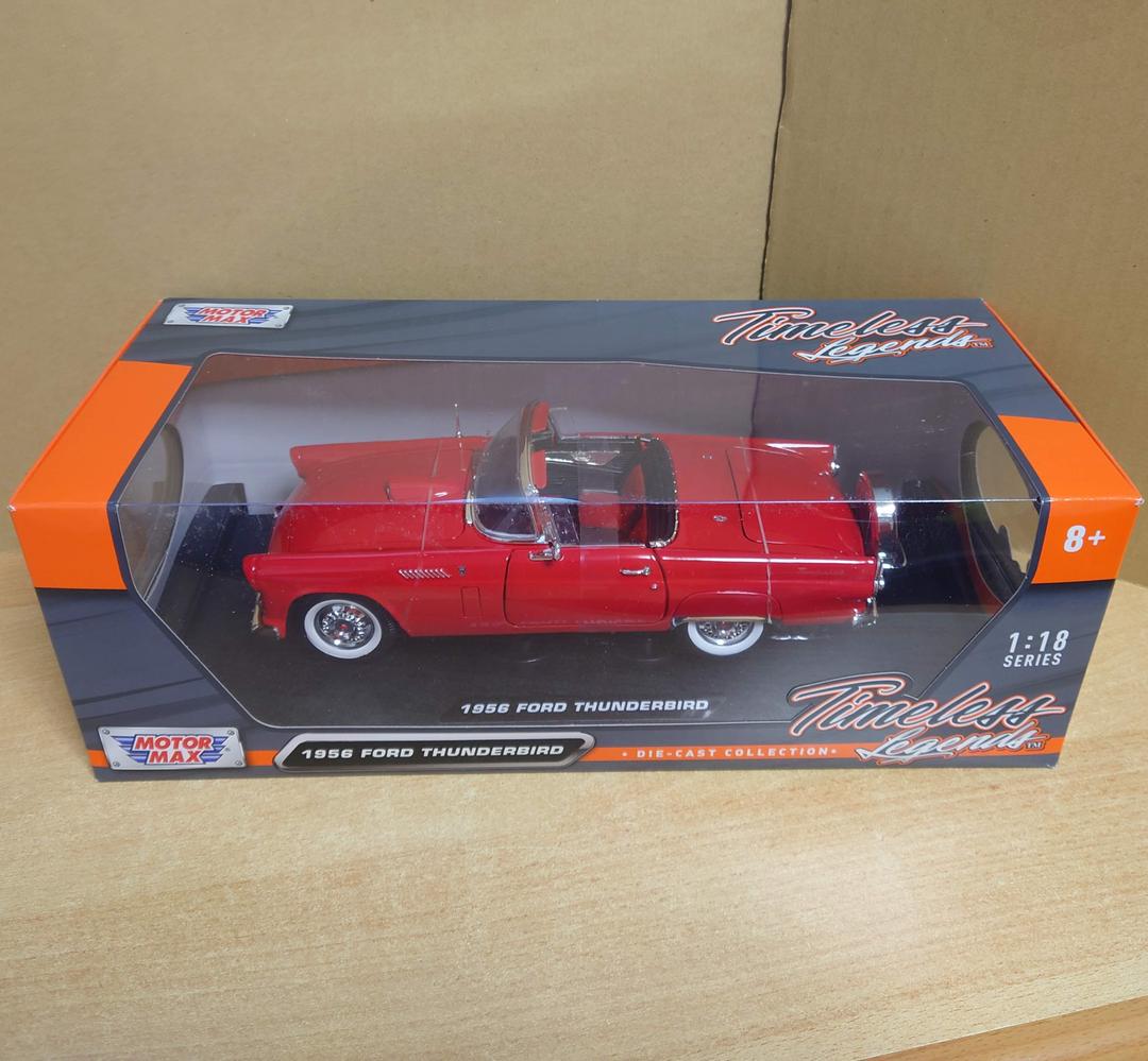 1/18 フォード サンダーバード オープンクーペ レッド 1956 Ford