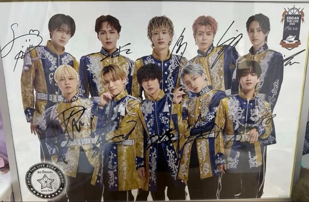 BUDDiiS サイン入り ポスター BUDDiiS 森英寿 森愁斗 直筆サイン入りポスター