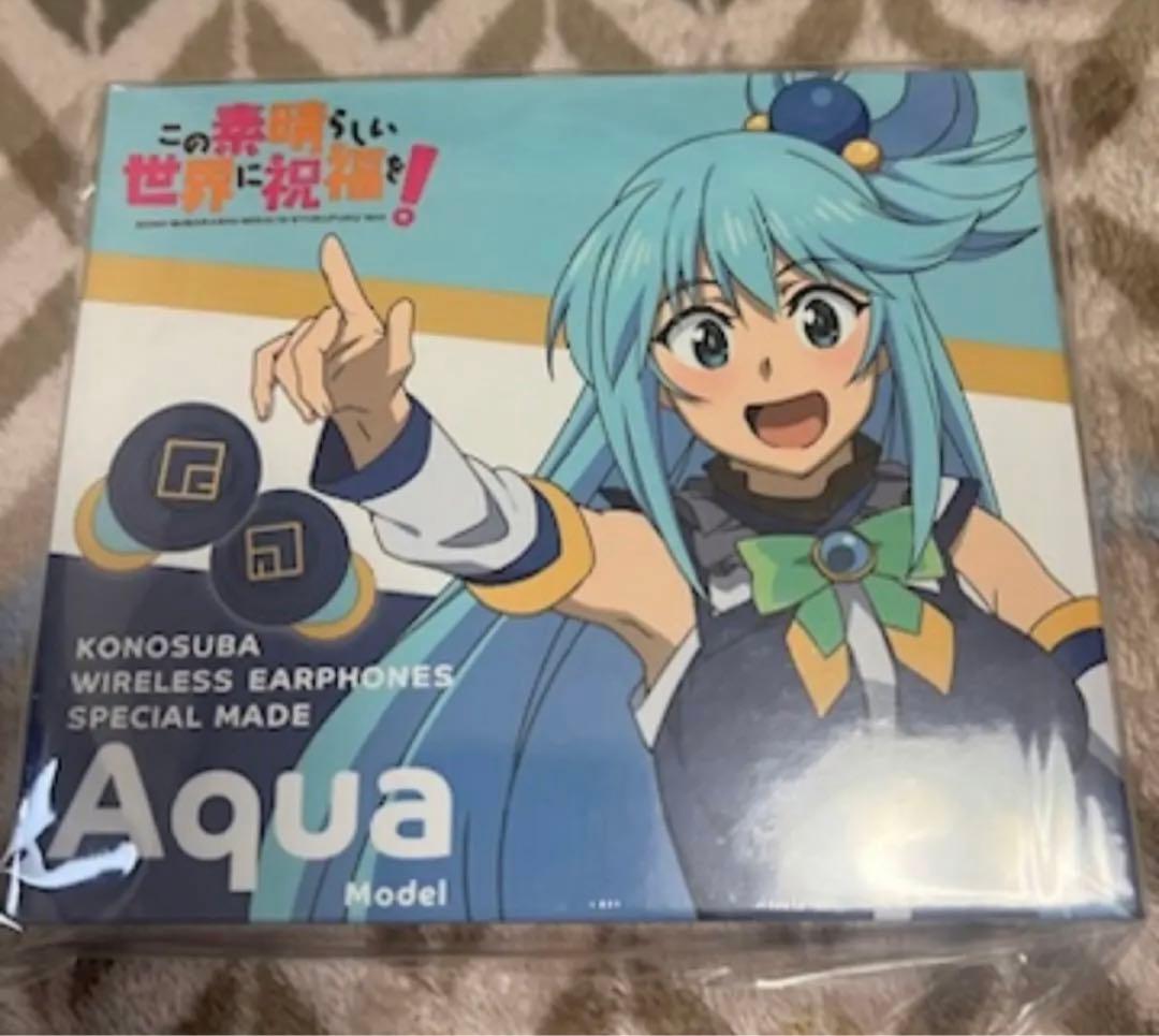 ワイヤレスイヤホン この素晴らしい世界に祝福を！ アクア(CV:雨宮天