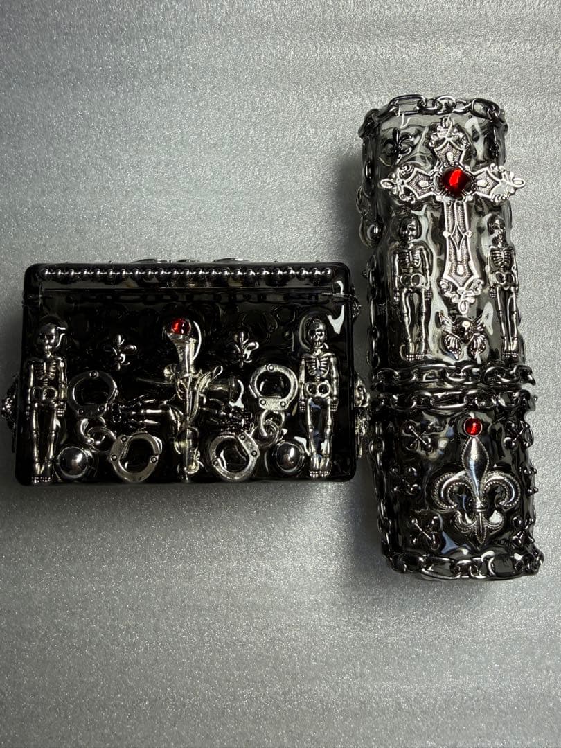 iQOS アイコス イルマワン デコケース 地雷系 ゴスロリ パンク ㊼ セット