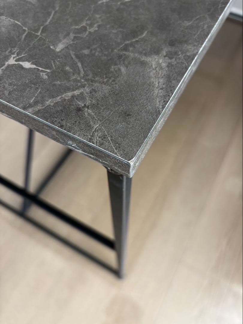 LOWYA Trand 140 ダイニングテーブル 大理石風