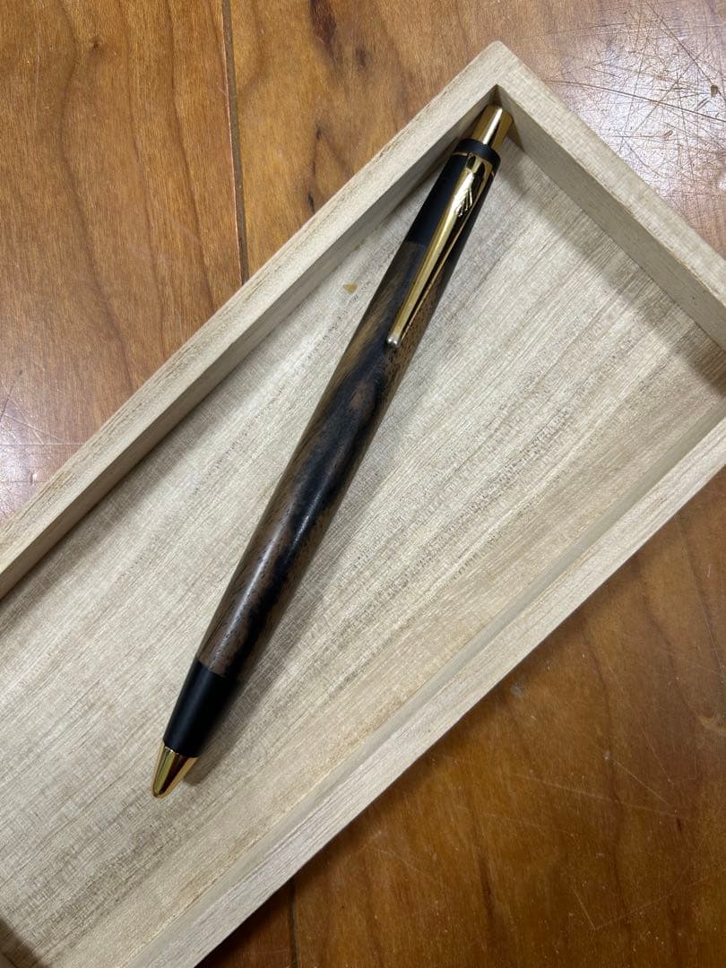 湯さま専用【野原工芸】【ジャンク】シャーペン　新型　特上黒柿