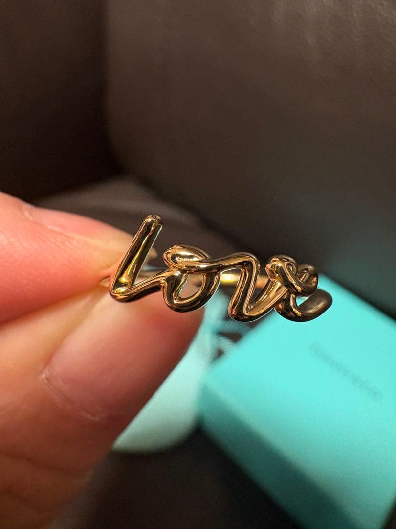 試着のみ　ティファニー　ラブ　リング