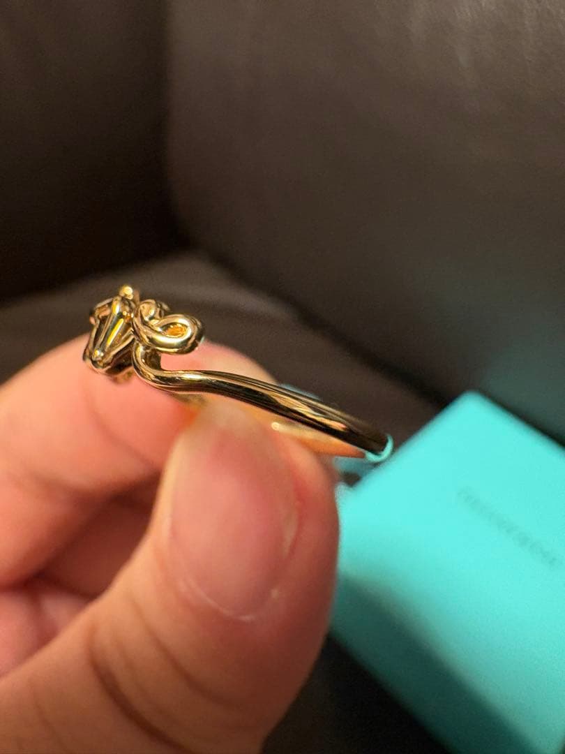 試着のみ　ティファニー　ラブ　リング