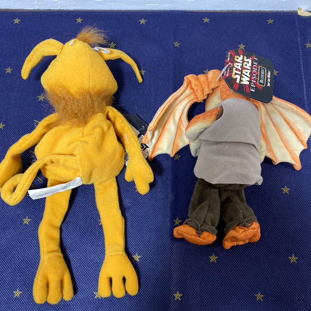 STARWARS スターウォーズ1997 ぬいぐるみハズブロKenner 6体