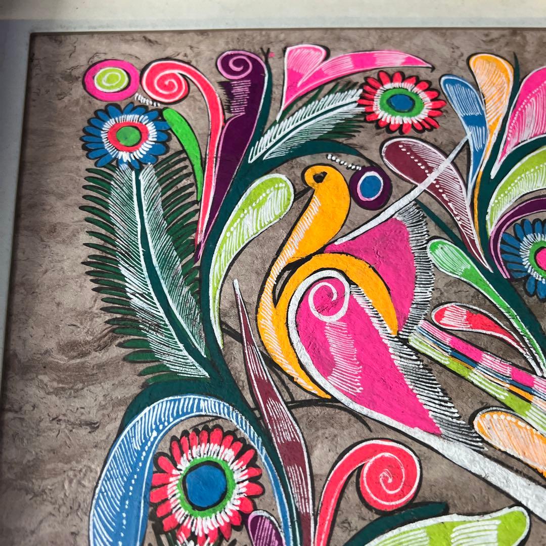 ⭐️良品⭐️メキシコ アマテ絵 2個セット