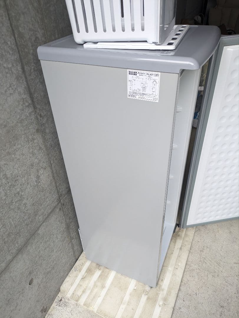 美品 ACF-112FE 107リットル ノンフロン 冷凍庫 冷凍ストッカー