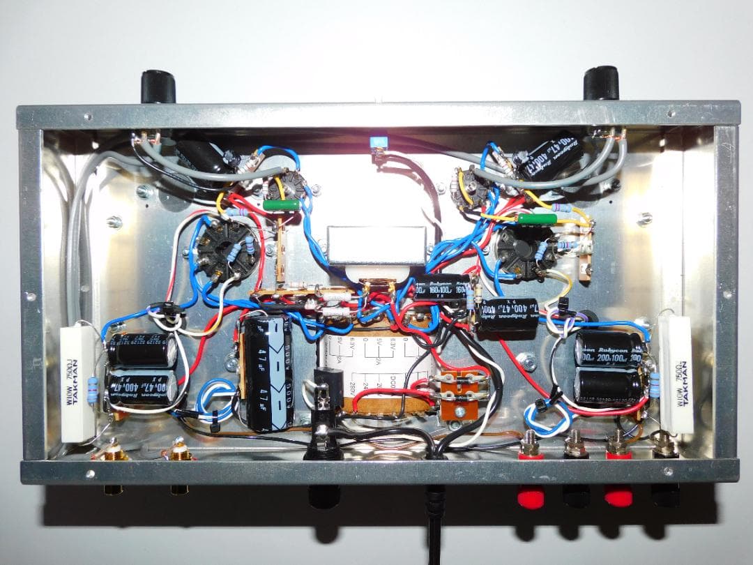 6P3S (6L6) シングル真空管アンプ