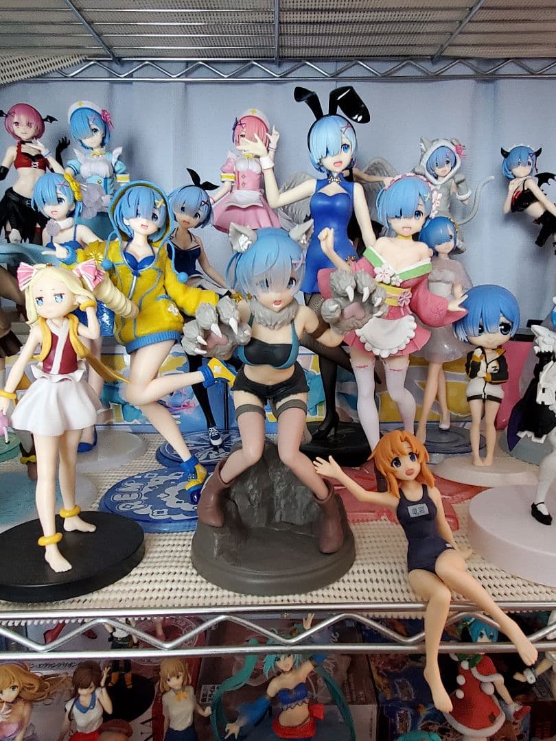 美少女フィギュア まとめ売り 開封品 リゼロ 初音ミク