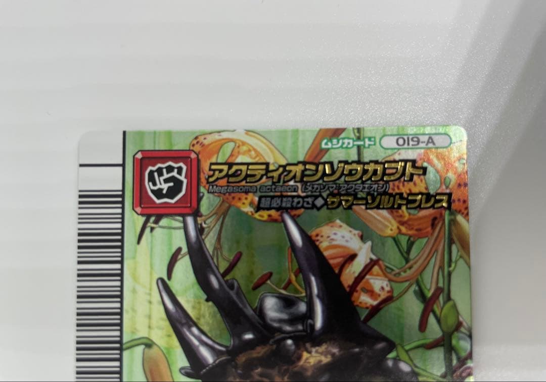 ムシキング 五周年コレクション アクティオンゾウカブト