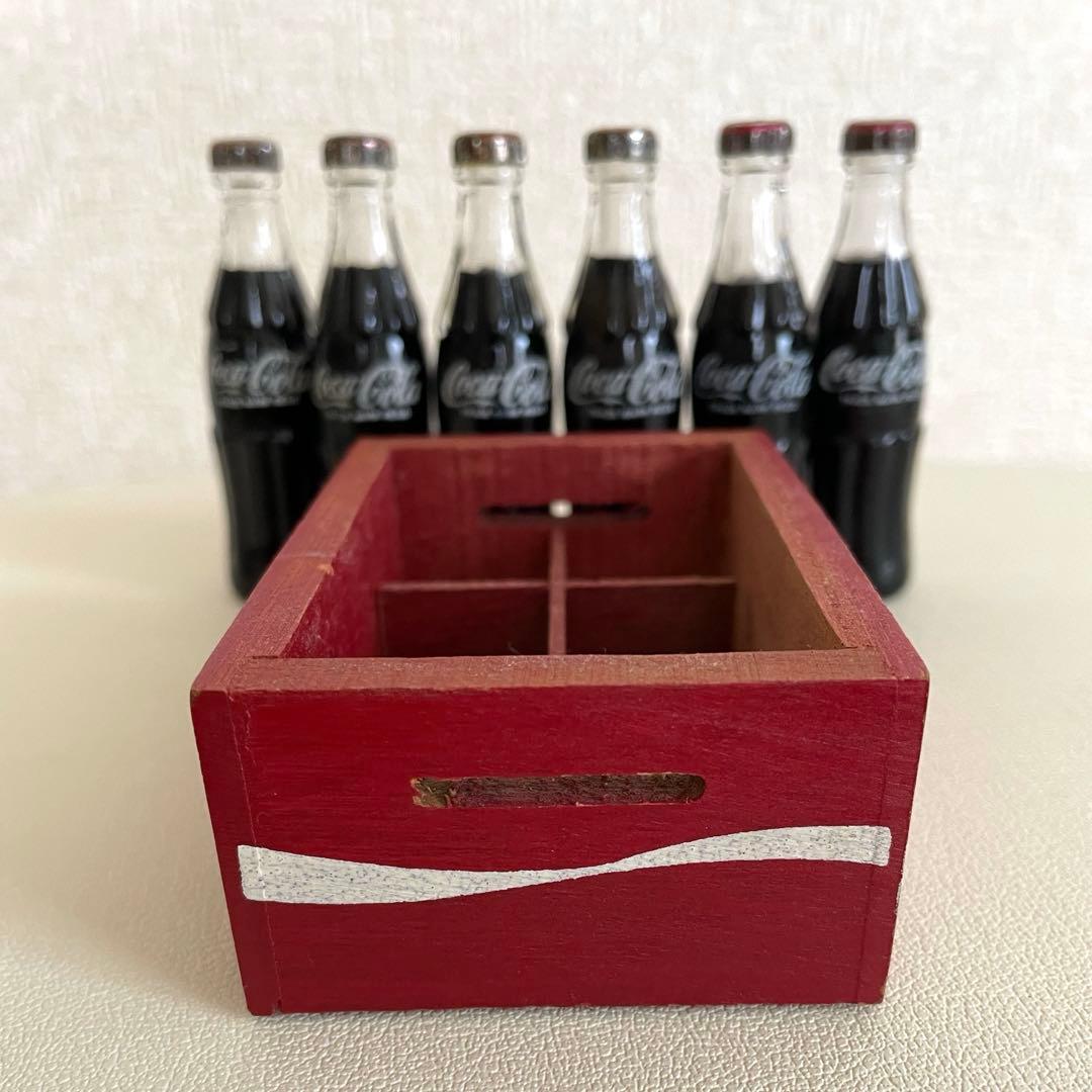 激レア？？！】 コカコーラ ミニチュア 昭和レトロ アンティーク 6本