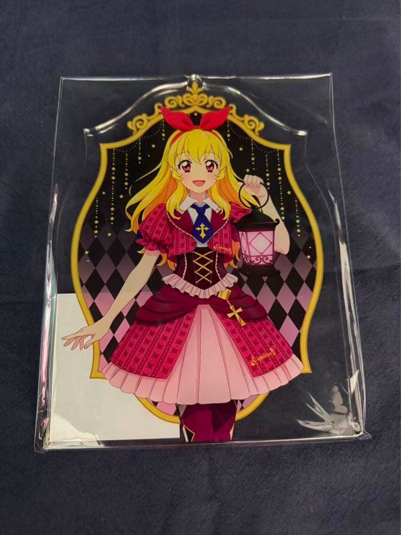 アイカツ アトレ 秋葉原 ガラポン S賞アクリルボード 星宮いちご