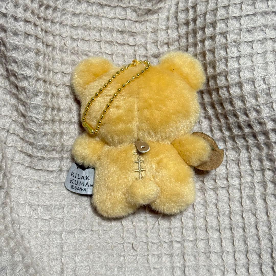 リラックマ　リラックマルシェテーマ　ぶらさげぬいぐるみ　マスコット