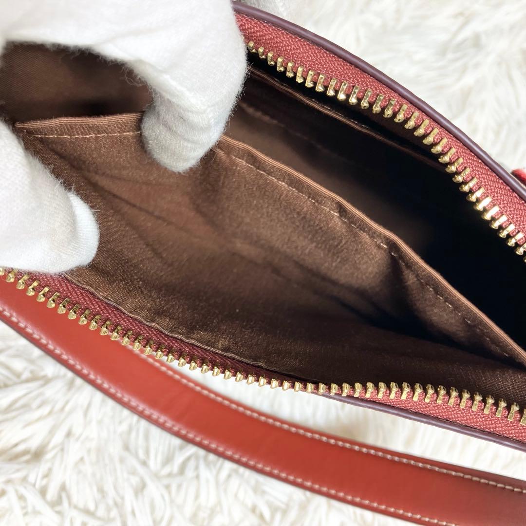 【美品】COACH＊ハンド 2way アクセサリーポーチ PEANUTSコラボ