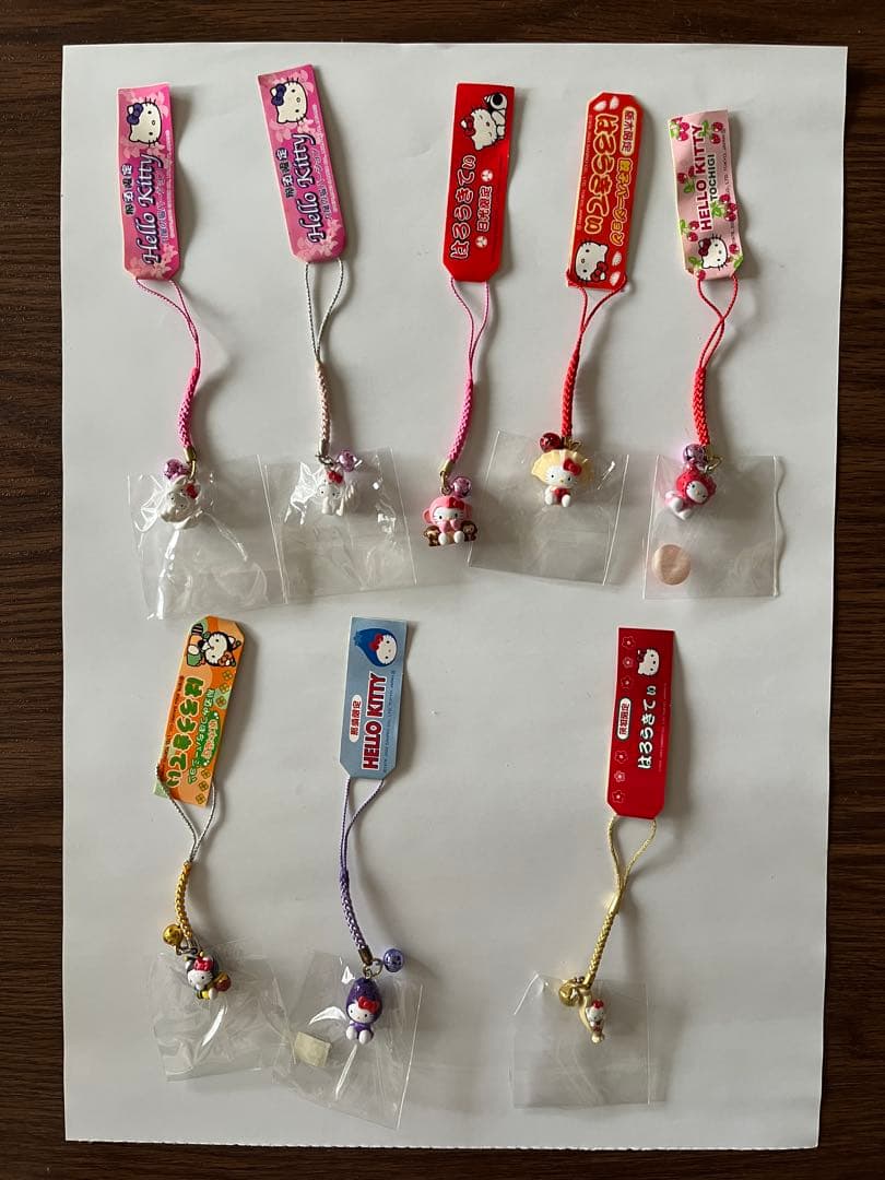 コレクターさん必見‼️ ハローキティ ストラップセット 148個