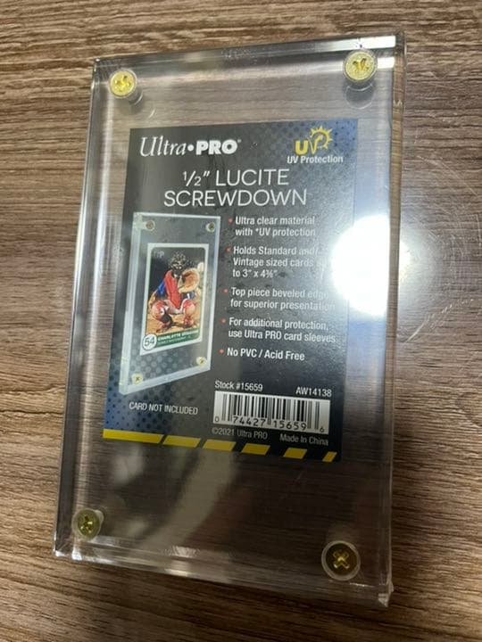 ルサイト UVカット スクリューダウン 1/2インチ ウルトラプロ 4セット