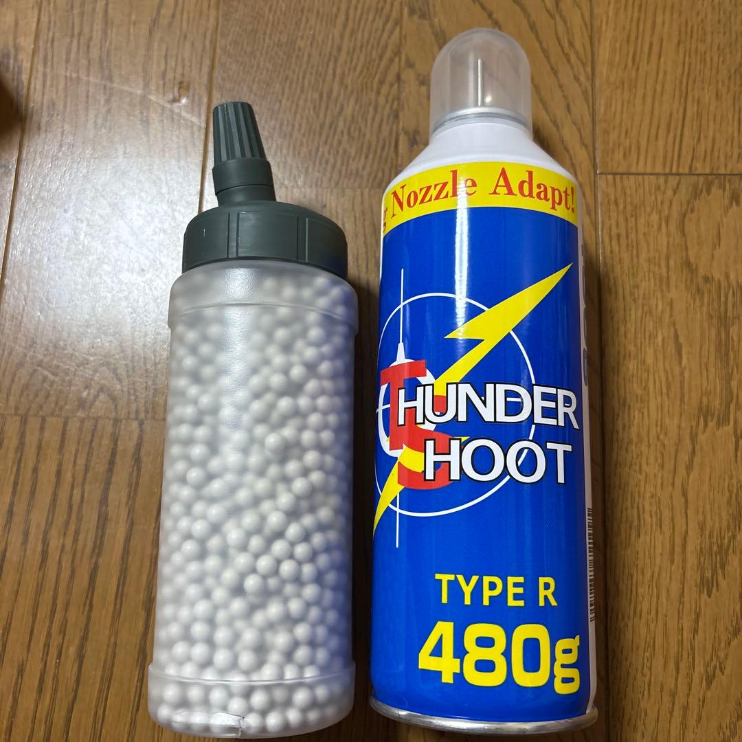 m&p9 ガスブロ　ガス　BB弾付き