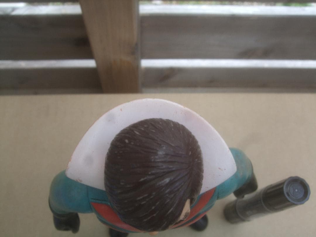 当時物★アオレンジャー★ソフビ・バンダイ