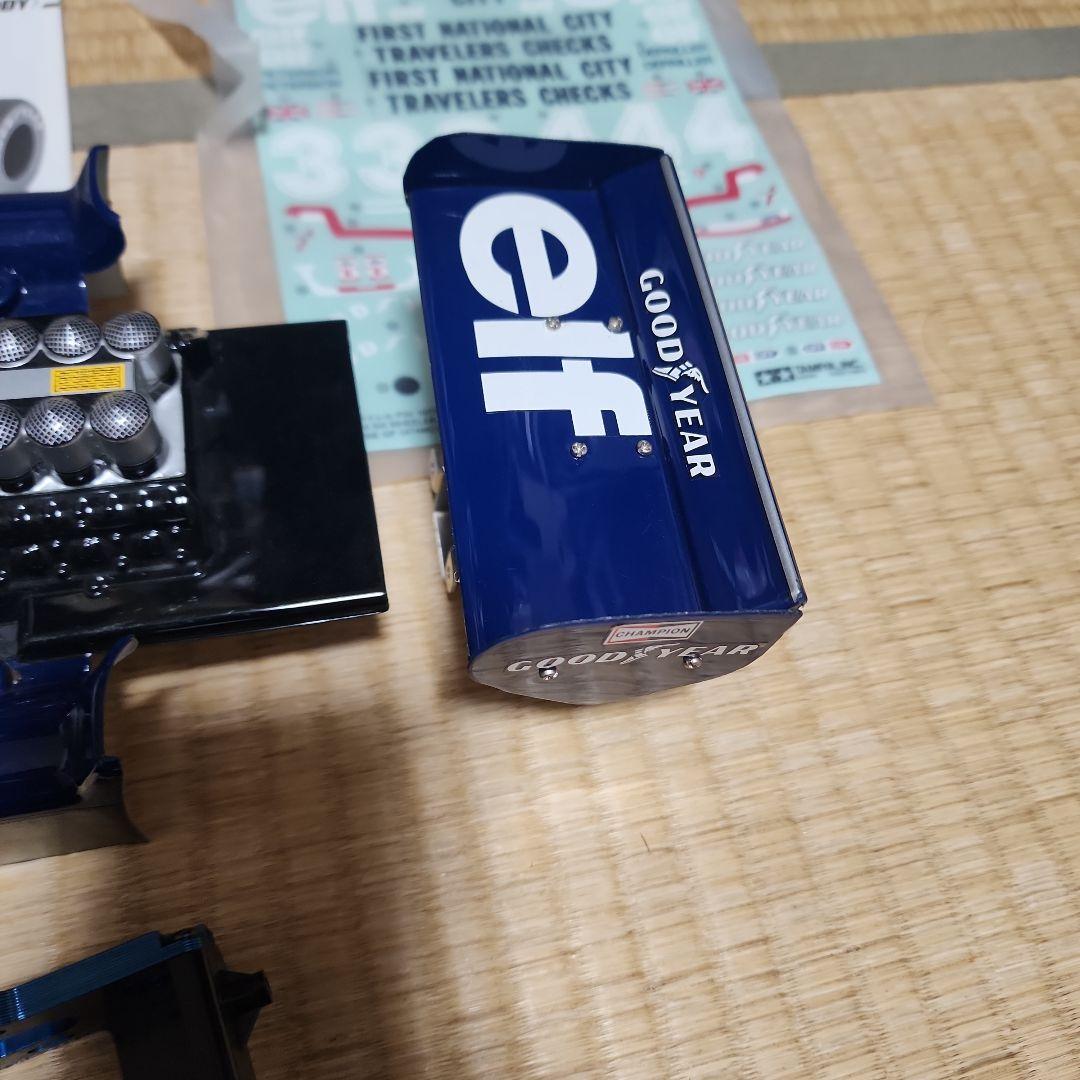 (ジャンク)タミヤTyrrell P34 ラジコンと改造シャーシ　NCNR