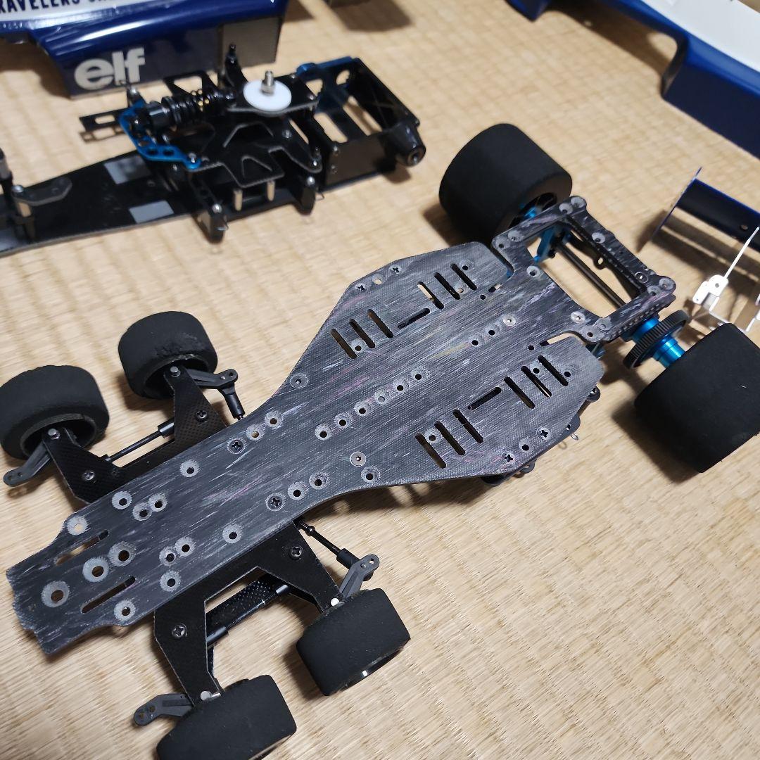 (ジャンク)タミヤTyrrell P34 ラジコンと改造シャーシ　NCNR