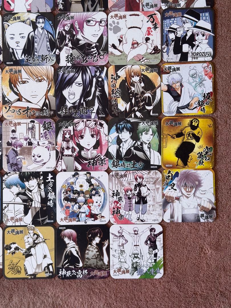 大銀魂展アートコースター 全45種+BOX特典3種 銀魂 坂田銀時 - メルカリ