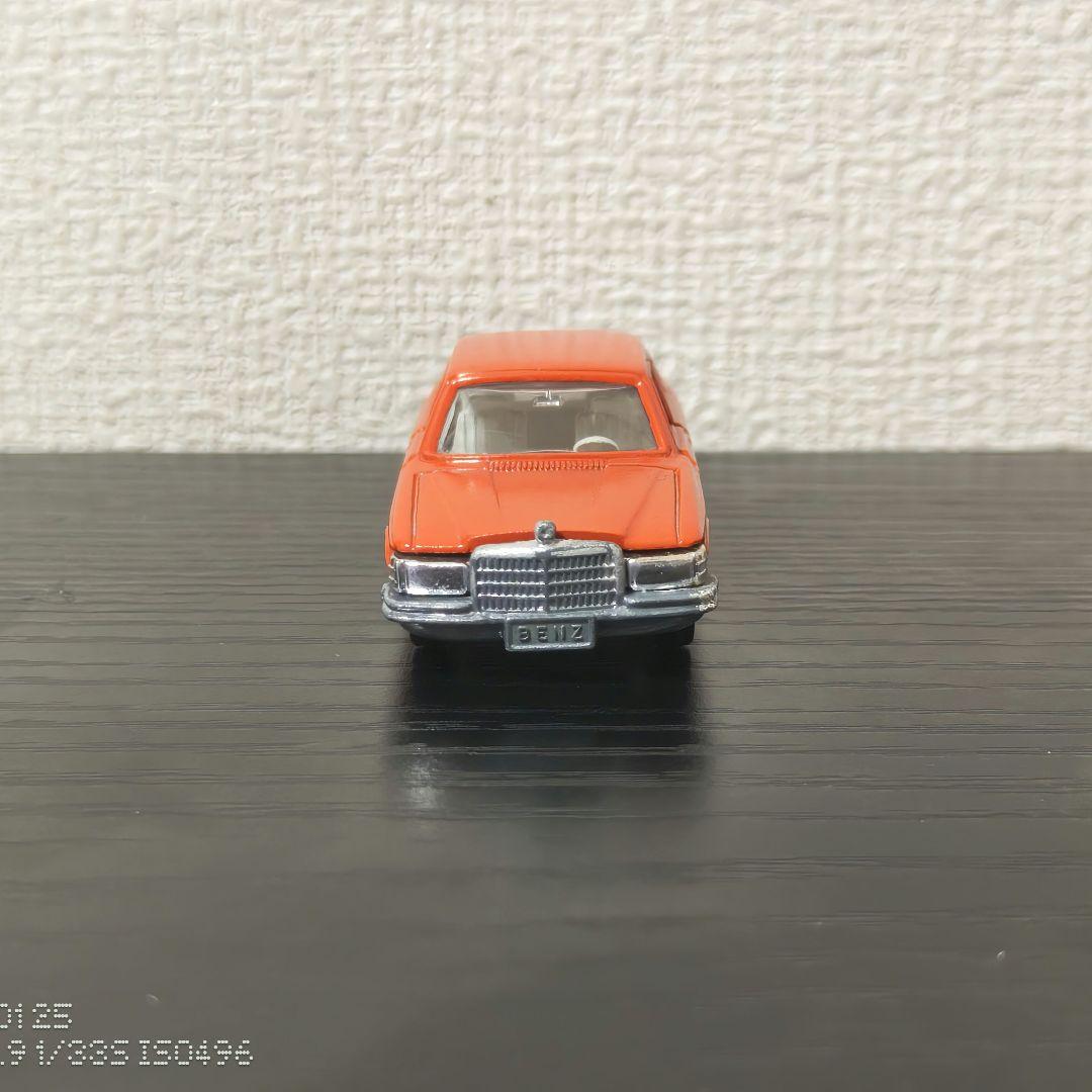 TOMICA　トミカ　ベンツ　450SEL　オレンジ　箱付き