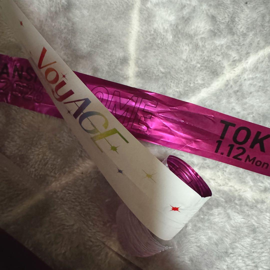 なにわ男子 銀テープ 高橋恭平 紫 - メルカリ