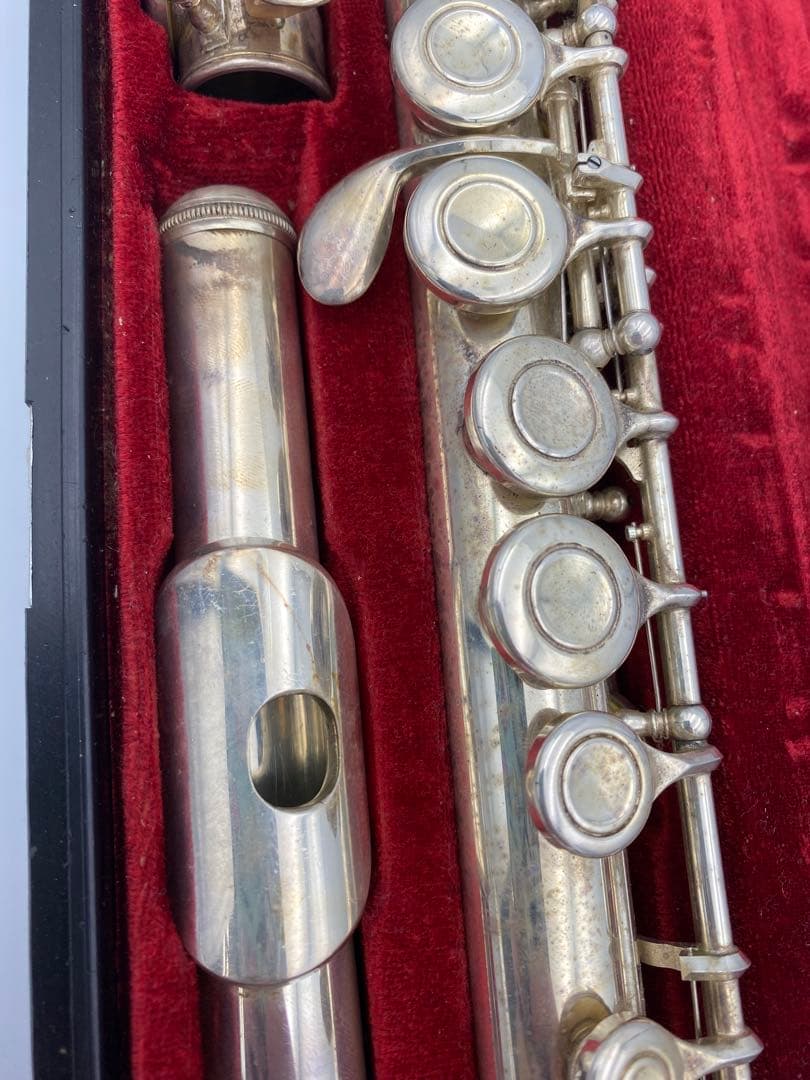 YAMAHA ヤマハ フルート YFL311 頭部管銀製 SILVER 刻印