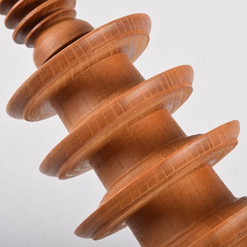 仏教美術 木彫 四天王寺古材 五重塔 多宝塔 百萬塔 台付 共箱