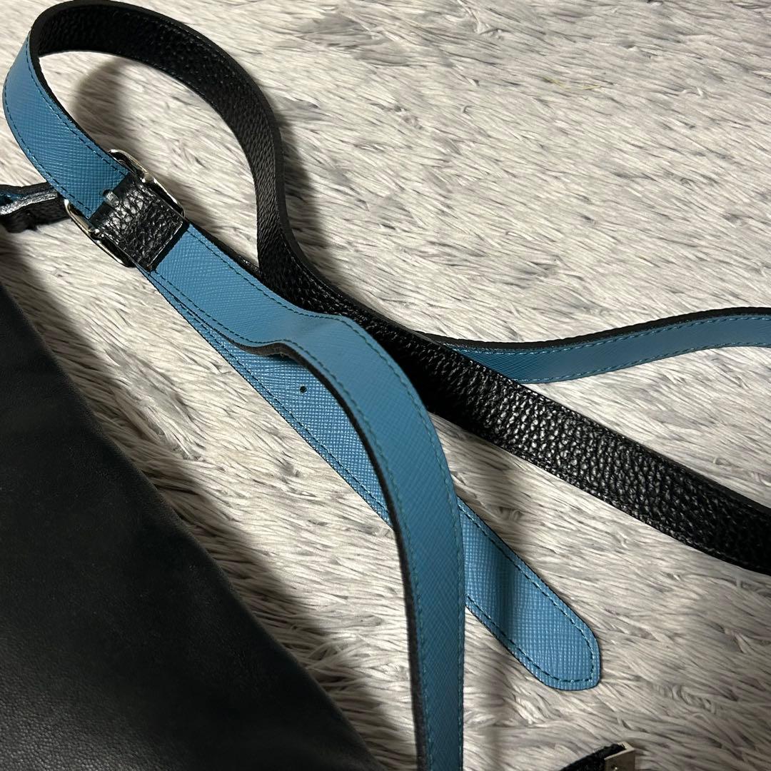 ADMJ エーディーエムジェイ　スワロフスキー　ショルダーバッグ　ブラック