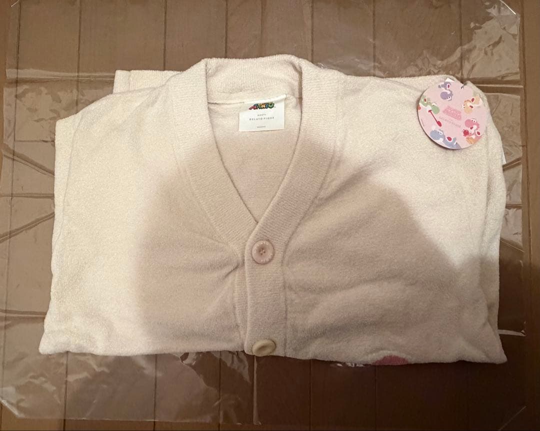 ジェラートピケ　キノピオ　カーディガン　マリオ　ユニセックスM L 定価以下