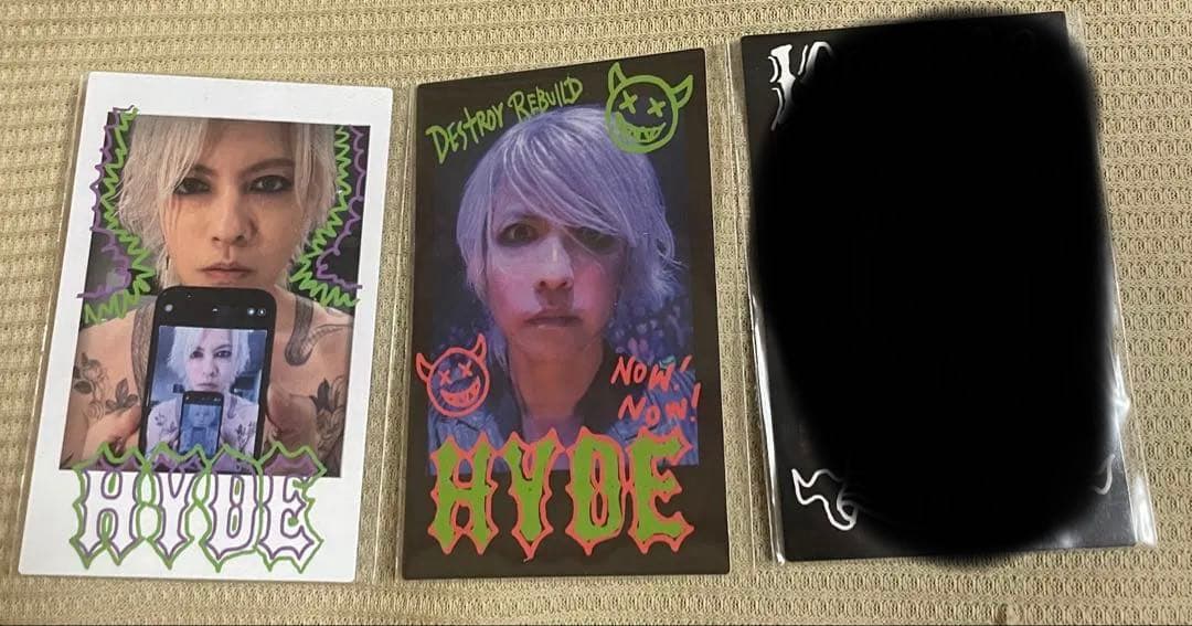 hygacha ハイガチャ HYDE ラルク チェキ カード トレカ ラルク