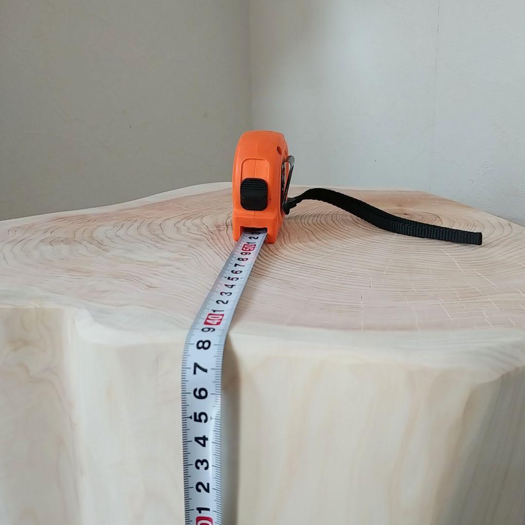 丸太スツール　丸太サイドテーブル　ヒノキの根元