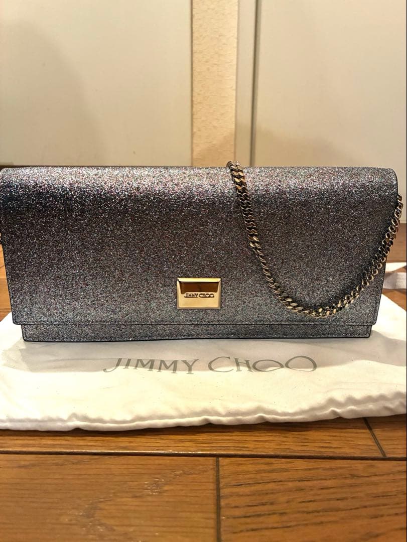 JIMMY CHOO LILIA 2wayバッグ　クラッチ　パーティ極美品‼️
