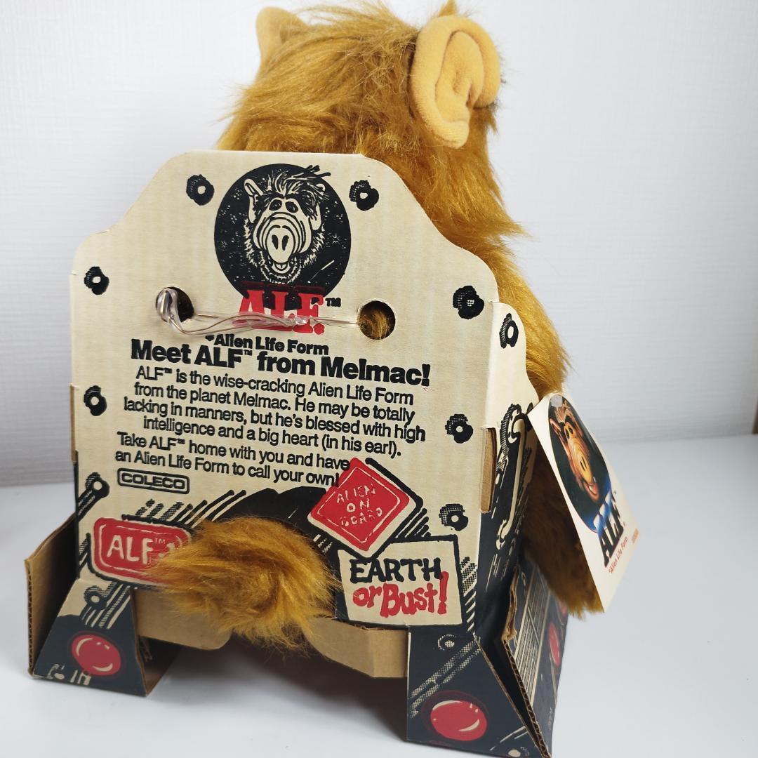 アルフ ALF ぬいぐるみ タグ＆箱付き1986 新品 ぬいぐるみ エ h1OB