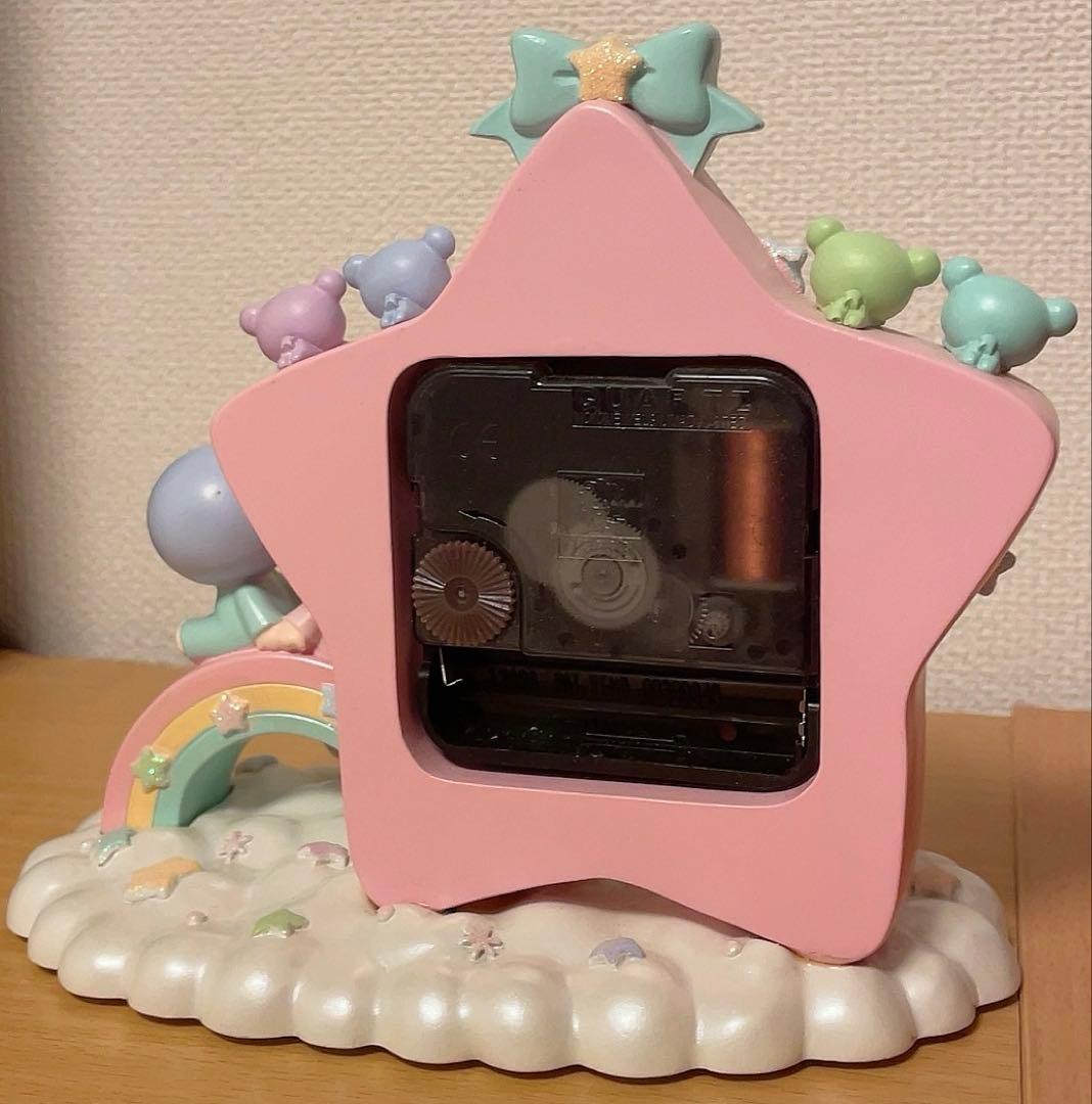 キキララ　置き時計　時計　リトルツインスターズ　未使用に近い　激レア　サンリオ