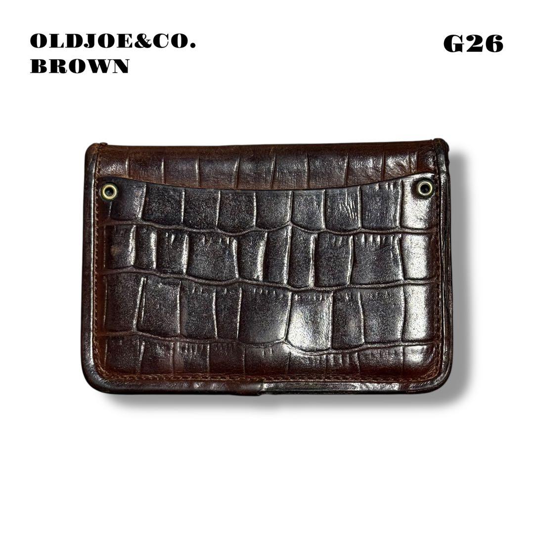 『OJ LEATHER COIN CASE BROWN』