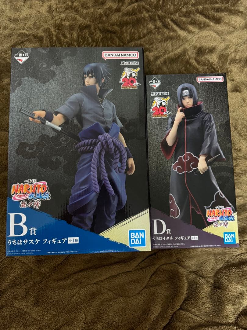NARUTO 一番くじ 忍ノ絆 サスケ イタチ フィギュア一番くじ NARUTO