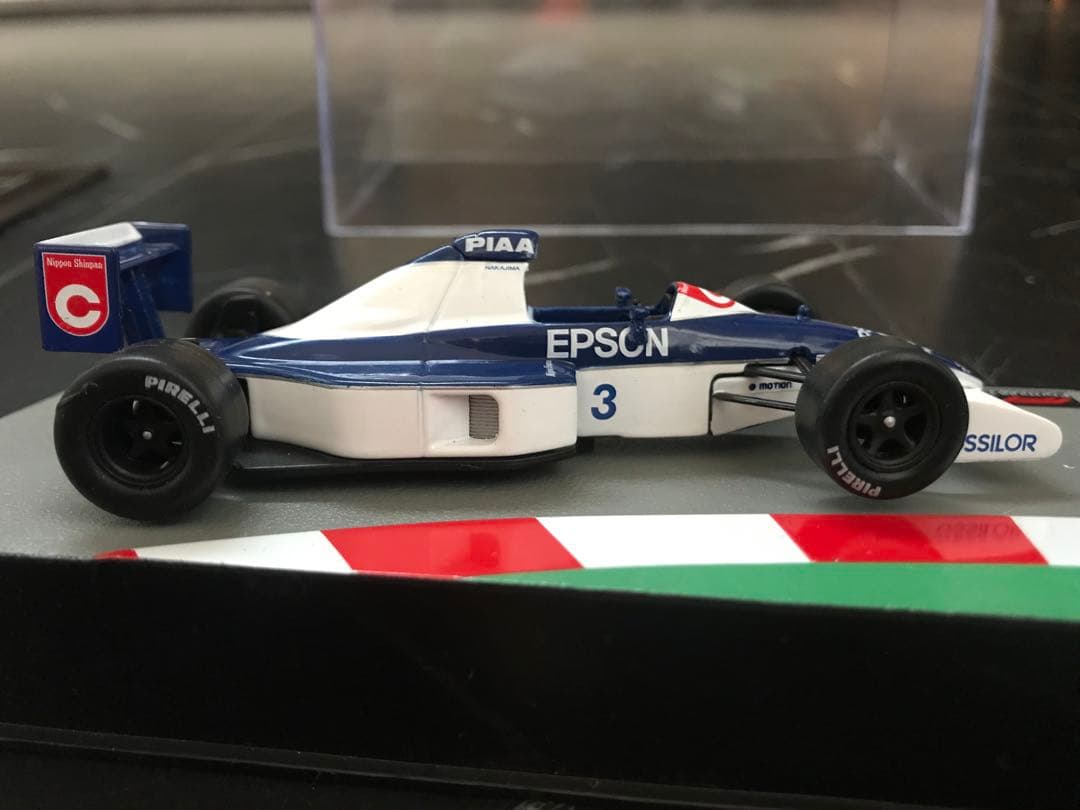 希少 日本未発売 F1マシンコレクション ティレル018 中嶋悟モデル