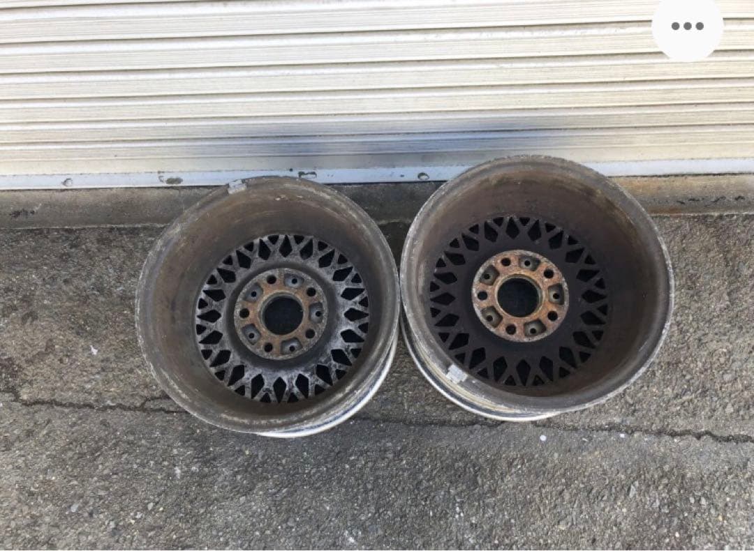 BMW ビンテージホイール　2本　希少品　RG イタリア製　7j-14インチ