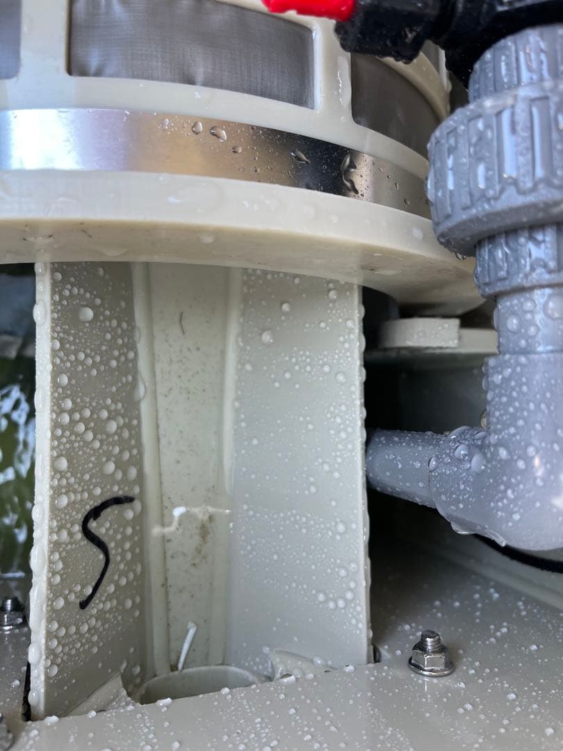 水中ポンプ付き 強制濾過器 ロータリードラムフィルター QL-PM5-D 新品