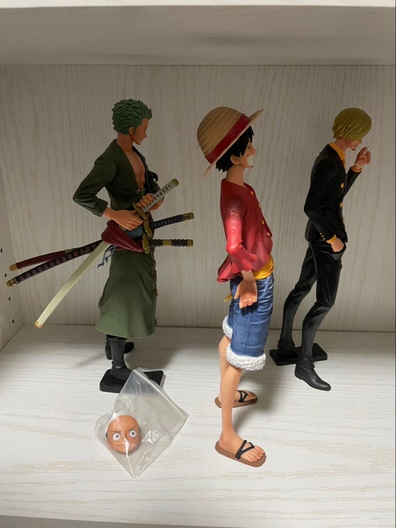 ワンピース　グランディスタgrandista フィギュア　ルフィ　ゾロ　　サンジ