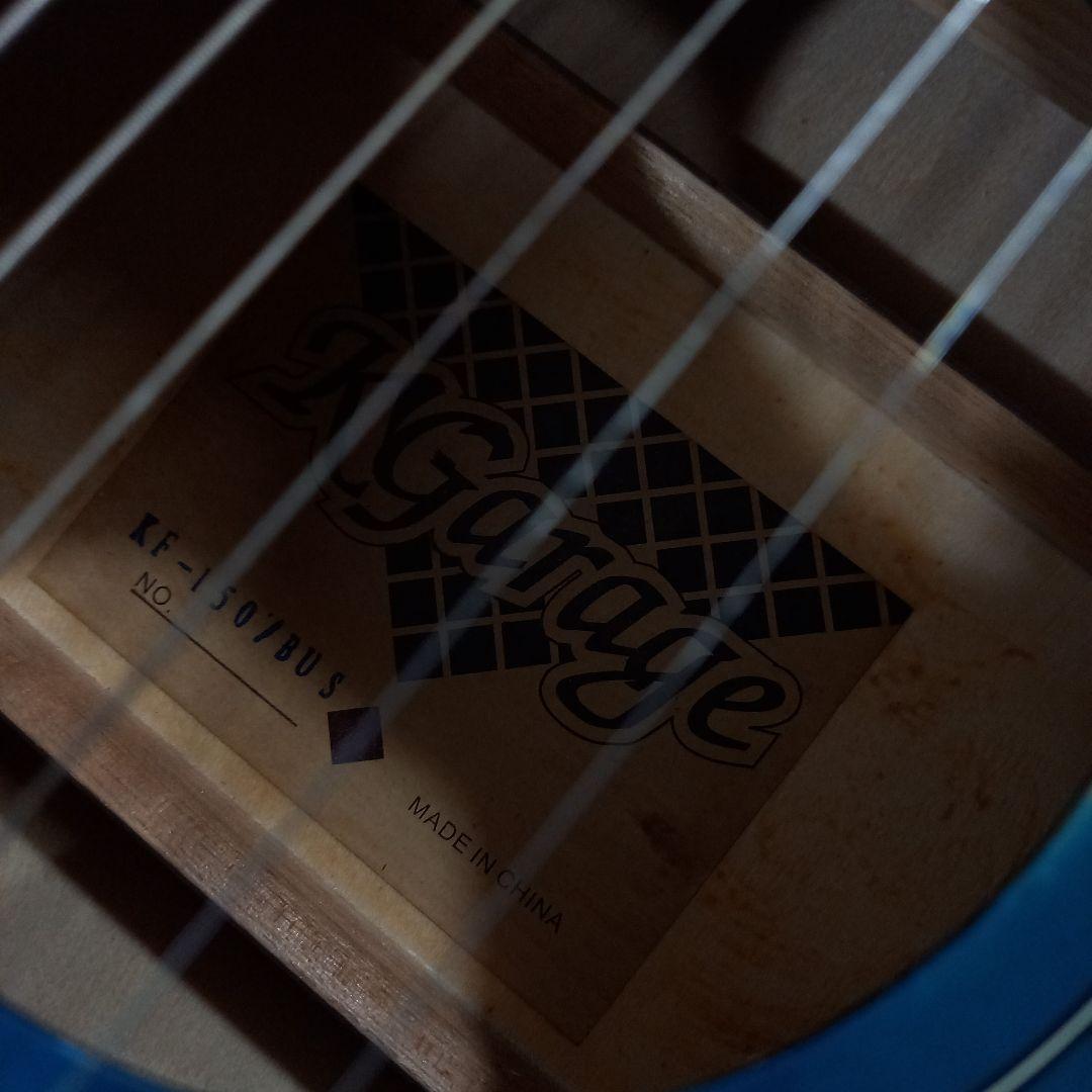 美品◎K-Garage アコースティックギター KF-150 ブルーバースト