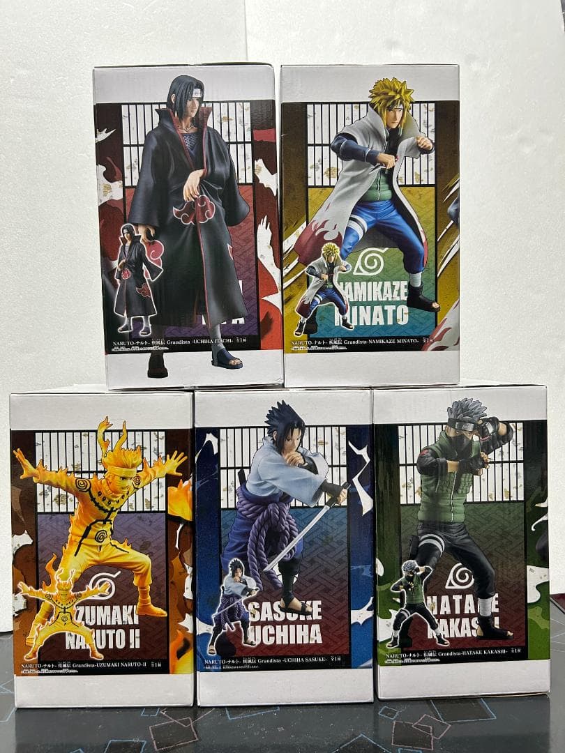 NARUTO ナルト フィギュア grandista 5種セット