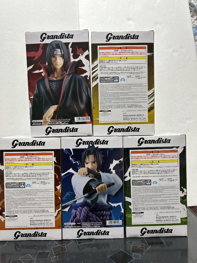 NARUTO ナルト フィギュア grandista 5種セット