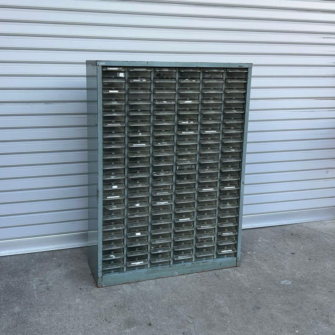 HOZAN B-105 パーツキャビネット 6列20段引出し数120