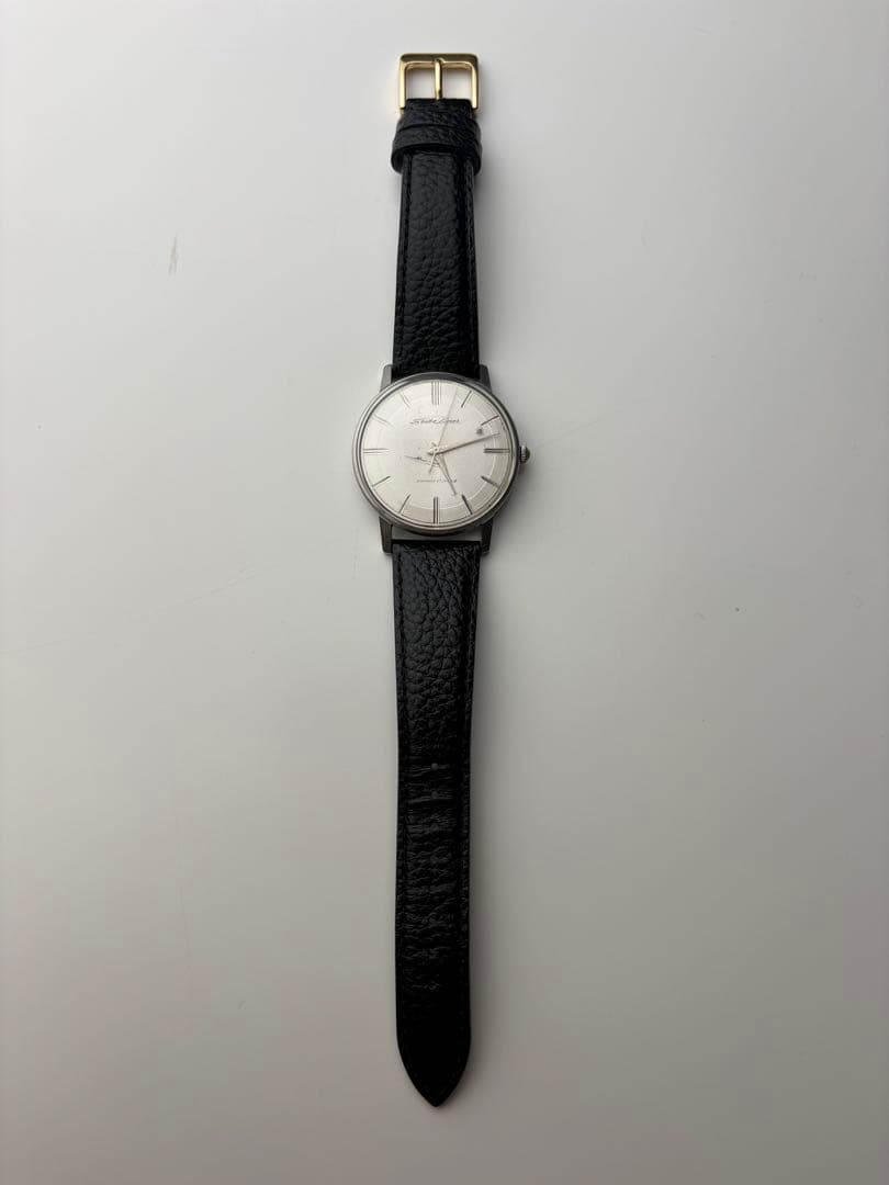 【OH済】SEIKOセイコーライナーSSダイヤショック21石メンズ腕時計手巻き