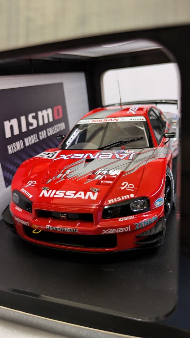 限定NISMOBOX XANAVI NISMO GT-R #23 鈴鹿優勝記念