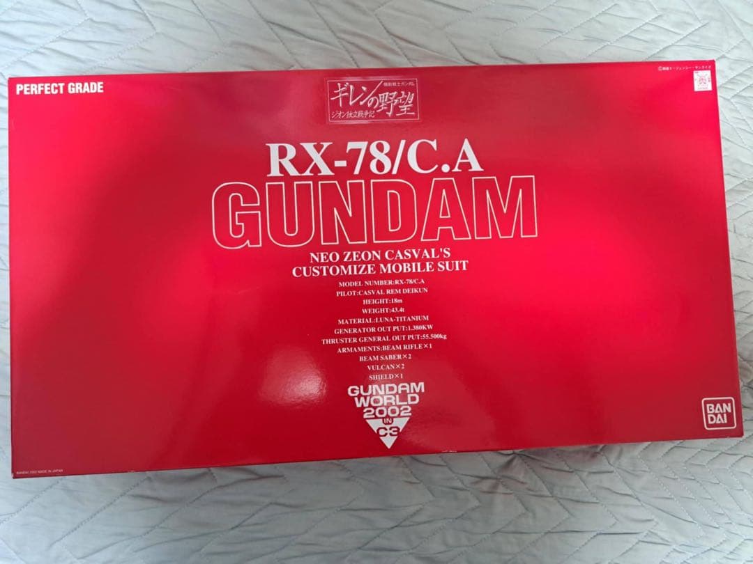 RX-78/C.A GUNDAM パーフェクトグレード