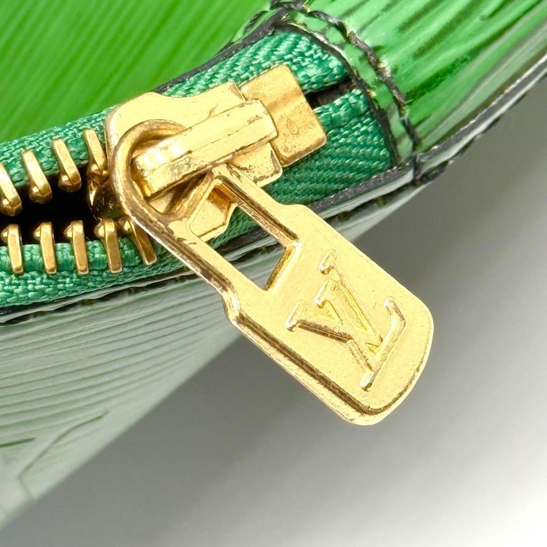 ルイヴィトン ポッシュ ドキュマン エピ ボルネオグリーン M54494 メンズ